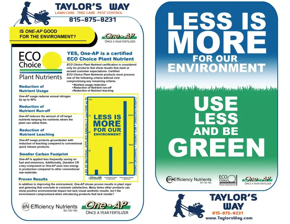 one-ap fertilization program — Taylor's Way